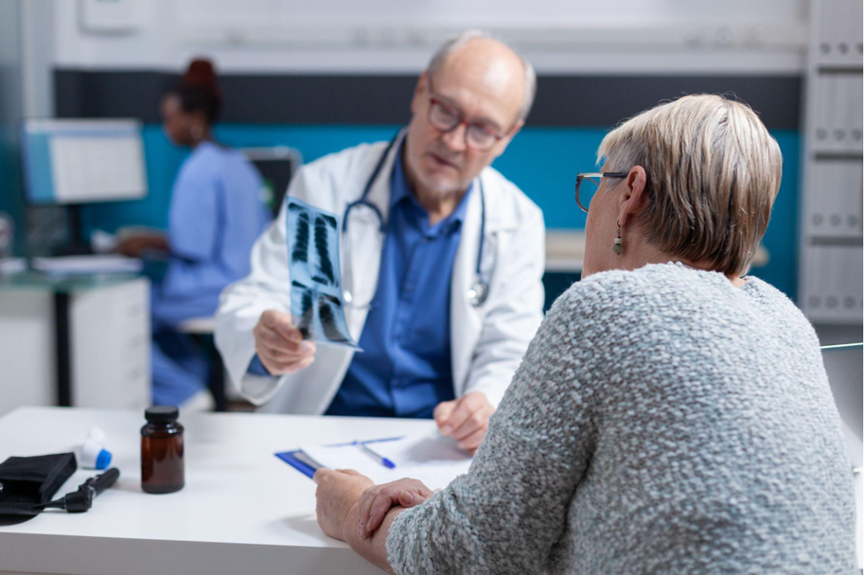 doctor offering health screenings